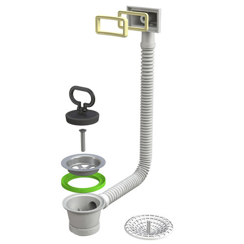 Piletta per lavabo a pressione - 1942MG64B0 - BONOMINI S.R.L.