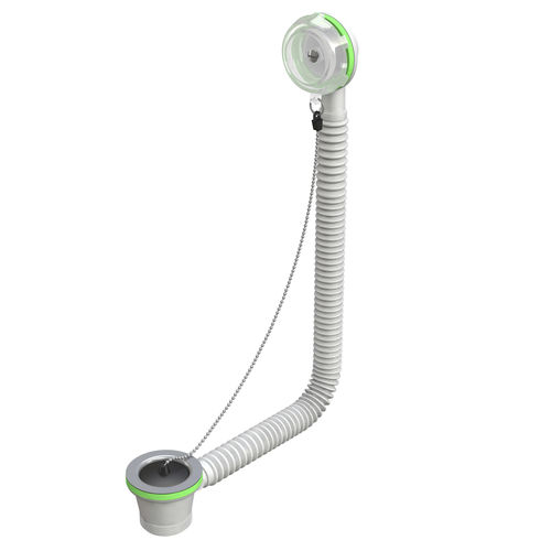 Piletta per vasca da bagno con troppo pieno - EXTENSINA  - BONOMINI S.R.L. - con cavo