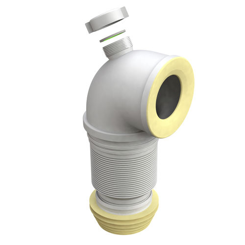 Raccordo per stanza da bagno - 8821PP10C0 - BONOMINI S.R.L. - in plastica / a gomito