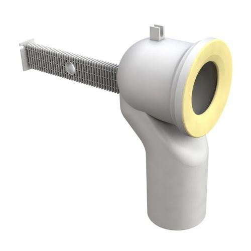 Raccordo per WC - CIGNO 8439BP10C0 - BONOMINI S.R.L. - in plastica / a gomito