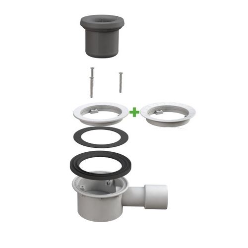 Scarico per doccia in PP - 5024ST50B0 - BONOMINI S.R.L.
