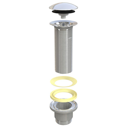 Piletta per lavabo a pressione - 0973IX54S7 - BONOMINI S.R.L.