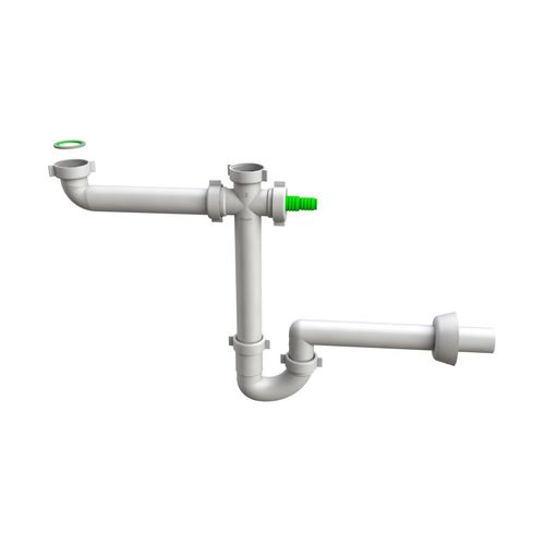 Sifone per lavabo in plastica - SPACE CROSS - BONOMINI S.R.L.