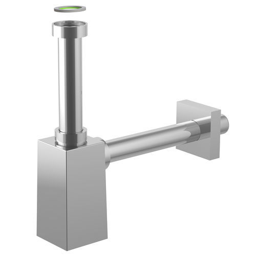 Sifone per lavabo in ottone cromato - PI-QUADRO 0510PR25K7 - BONOMINI S.R.L. - in ABS