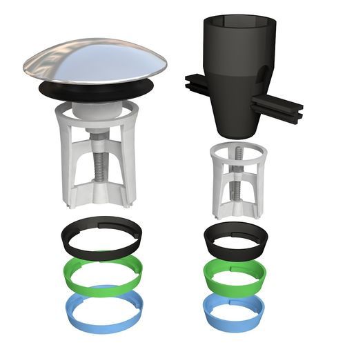 Piletta per lavabo a pressione - TAPPARELLO 0820OT99S7 - BONOMINI S.R.L.
