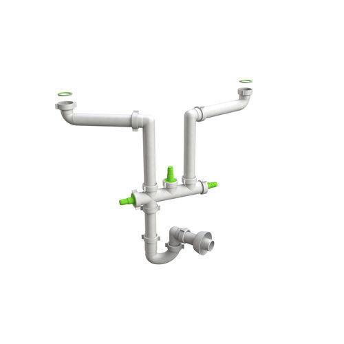Sifone per lavabo in polipropilene - SPACE 2 - BONOMINI S.R.L.