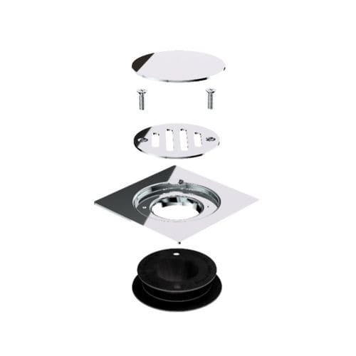Griglia per piletta da doccia da doccia - MAGIK-GRID 6630IX10S - BONOMINI S.R.L. - in acciaio inossidabile / in PVC