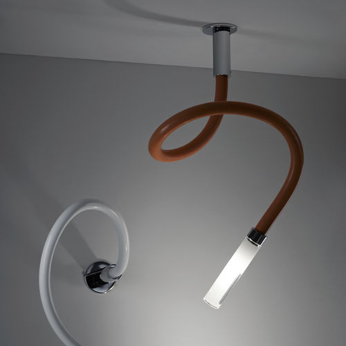 Plafoniera contemporanea - SNAKE D63 - FABBIAN ILLUMINAZIONE - lineare / in metallo / in plastica