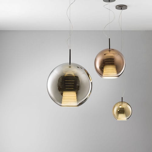 Lampada a sospensione - BELUGA ROYAL D57 - FABBIAN ILLUMINAZIONE - in vetro / contemporanea / con cavo