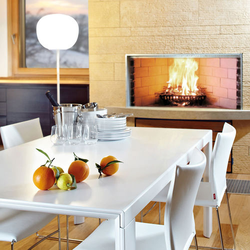 Lampada da terra - LUMI MOCHI F07 - FABBIAN ILLUMINAZIONE - in metallo / in vetro soffiato / contemporanea