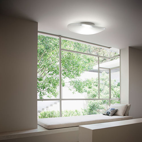 Plafoniera contemporanea - LOOP F35 - FABBIAN ILLUMINAZIONE - in vetro soffiato / in metallo / LED
