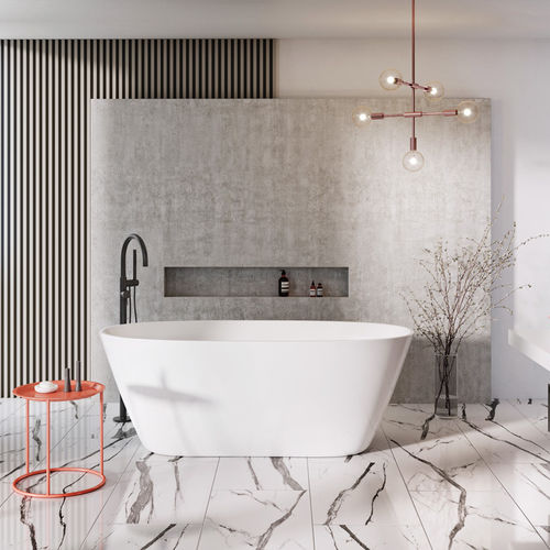 Vasca da bagno ovale - NIDO - BALTECO AS - da appoggio / per ambiente abitativo / ad uso professionale