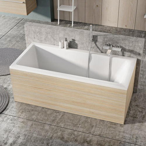 Vasca da bagno da appoggio - Forma 190 - BALTECO AS - per ambiente abitativo / in acrilico / contemporanea