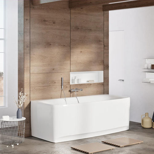 Vasca da bagno da appoggio - Loop - BALTECO AS - per ambiente abitativo / in acrilico / contemporanea