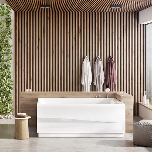 Vasca da bagno da appoggio - Scala - BALTECO AS - per ambiente abitativo / in acrilico / contemporanea