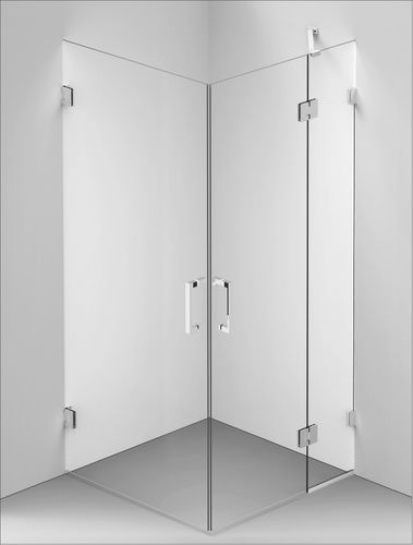 Box doccia in vetro temprato - Concept 5 - BALTECO AS - con sportello battente / d'angolo / per uso residenziale
