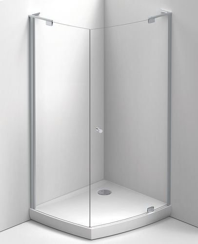 Box doccia in vetro temprato - Vibe - BALTECO AS - con sportello battente / curvo / per uso residenziale
