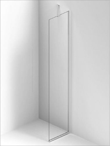 Parete doccia fissa - Extra Line - BALTECO AS - d'angolo / in vetro temprato / su misura