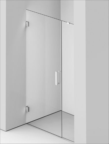Parete doccia battente - Concept 6 - BALTECO AS - a nicchia / in vetro temprato / su misura