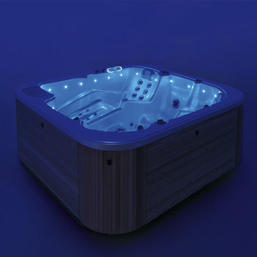 Spa da incasso - Aqua - BALTECO AS - quadrata / 2 posti / in acrilico