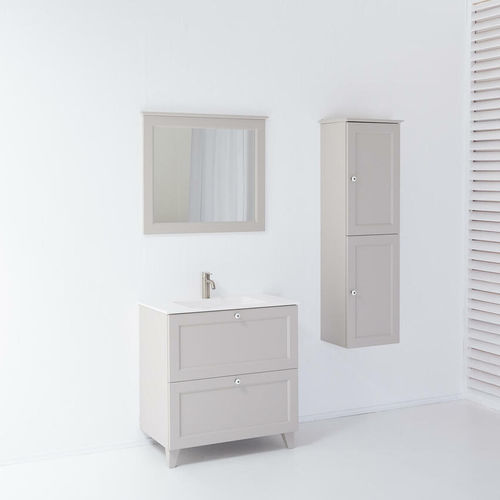 Mobile lavabo da appoggio - Classic - BALTECO AS - in MDF / in Solid Surface / classico