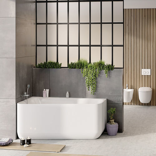 Vasca da bagno d'angolo - Gamma 150 - BALTECO AS - da appoggio / per ambiente abitativo / ad uso professionale