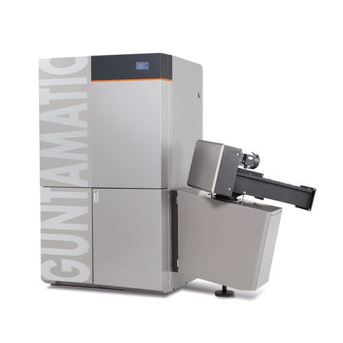 Caldaia a legna - POWERCHIP 75 - Guntamatic Heiztechnik GmbH - unicamente per riscaldamento / residenziale / da interno