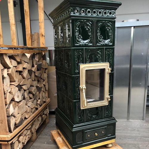 Stufa a legna - LIBERTY  - LA CASTELLAMONTE Stufe di Ceramica - 5 kW...10 kW / 10 kW...20 kW / da appoggio
