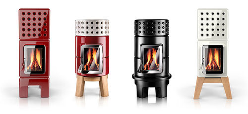 Stufa a legna - STACK STOVES COLLECTION - LA CASTELLAMONTE Stufe di Ceramica - 0 - 5 kW / 9 kW / 7.5 kW