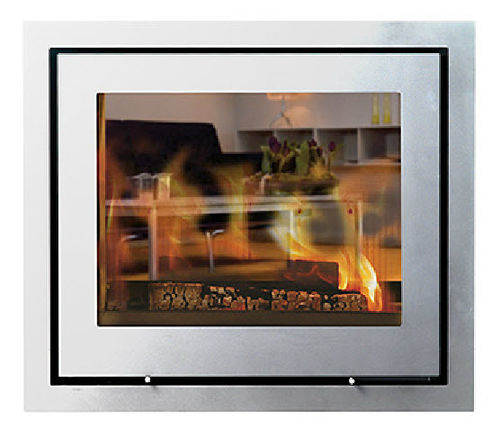 Inserto per camini a doppia faccia - H570 T R - LOTUS Heating Systems A/S - a legna