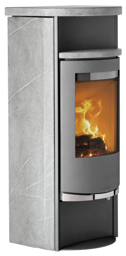 Stufa a legna - 9080 - LOTUS Heating Systems A/S - contemporanea / in pietra