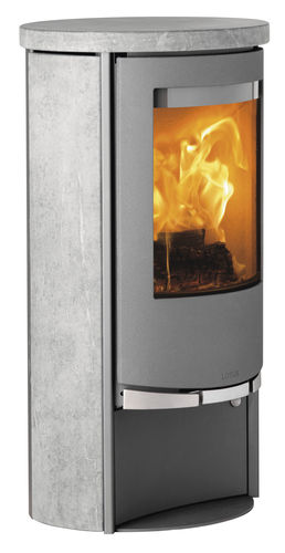 Stufa a legna - 9130 - LOTUS Heating Systems A/S - contemporanea / in steatite