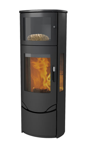 Stufa a legna - PRIO 7 - LOTUS Heating Systems A/S - a 3 facce / contemporanea / in metallo
