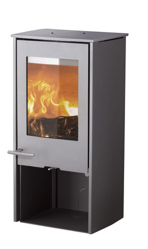 Stufa a legna - MONDO  - LOTUS Heating Systems A/S - contemporanea / in metallo / in steatite