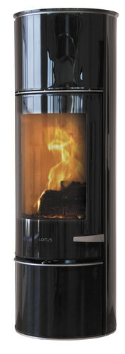 Stufa a legna - PRESTIGE MAGIC  - LOTUS Heating Systems A/S - contemporanea / in metallo / nera