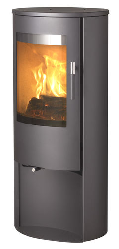 Stufa a legna - MIRA  - LOTUS Heating Systems A/S - a 3 facce / contemporanea / in metallo