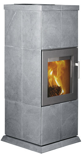 Stufa a legna - QM  - LOTUS Heating Systems A/S - contemporanea / in pietra
