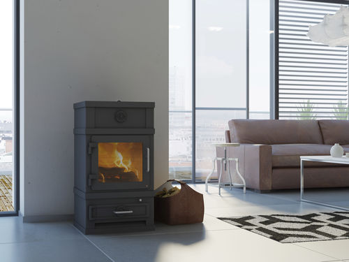 Stufa a legna - 2060 - LOTUS Heating Systems A/S - tradizionale / in acciaio