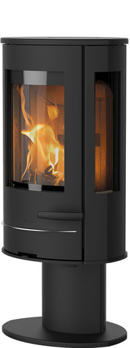 Stufa a legna - LIVA 7 G - LOTUS Heating Systems A/S - a 3 facce / contemporanea / in acciaio