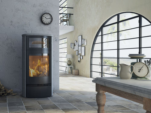 Stufa a legna - JUBILEE 35 S  - LOTUS Heating Systems A/S - contemporanea / in steatite / con forno
