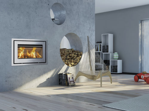 Inserto per camini a legna - H370 PETITE R - LOTUS Heating Systems A/S