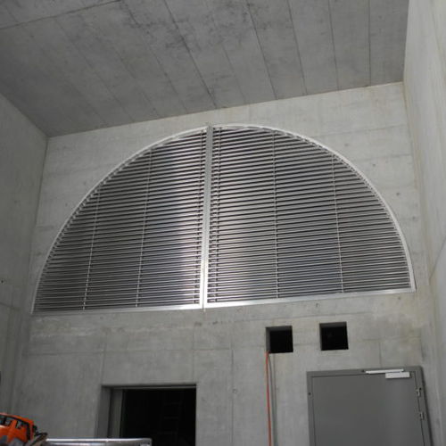 Griglia di ventilazione in alluminio - WSG SERIES - Lucoma - in acciaio inossidabile / in alluminio anodizzato / in rame