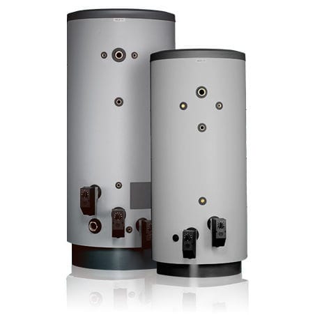 Bollitore elettrico - EKS  - NIBE Energy Systems - a pavimento / industriale / con scambiatore di calore
