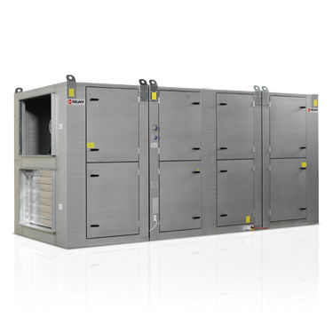 Unità di ventilazione centralizzato - VPM 600-3200  - Nilan A/S - a doppio flusso / professionale / termodinamico