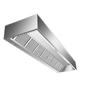 Cappa a muro - X-CYCLONE® EFF-W-SERIES - Rentschler REVEN Lüftungssysteme GmbH - professionale / con illuminazione integrata