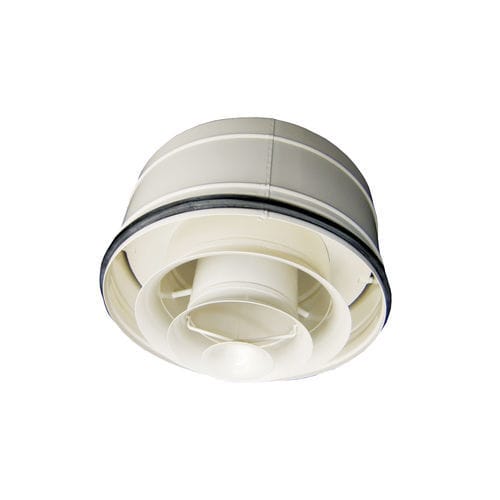 Diffusore d'aria da soffitto - JET - ROCCHEGGIANI SPA - rotondo / in metallo / professionale