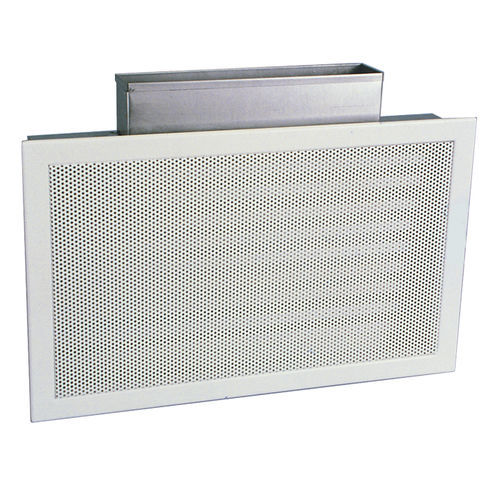 Diffusore a dislocamento d'aria da incasso - MDPI - ROCCHEGGIANI SPA - rettangolare / in metallo / professionale
