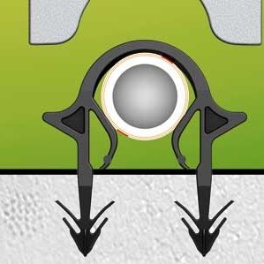 Riscaldamento a pavimento ad acqua calda - TACKER® CLIPS - Roth Werke GmbH Energie- und Sanitärsysteme - residenziale / industriale