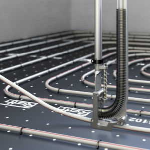 Riscaldamento a pavimento ad acqua calda - TACKER® SPEEDSTAR - Roth Werke GmbH Energie- und Sanitärsysteme - residenziale / con isolante acustico