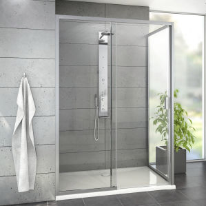Box doccia in vetro - LIMAYA® - Roth Werke GmbH Energie- und Sanitärsysteme - in alluminio / a porte scorrevoli / battente